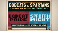 Bobcats and Spartans Fan Poster Contest.png